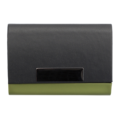 COMELY business card case,  green