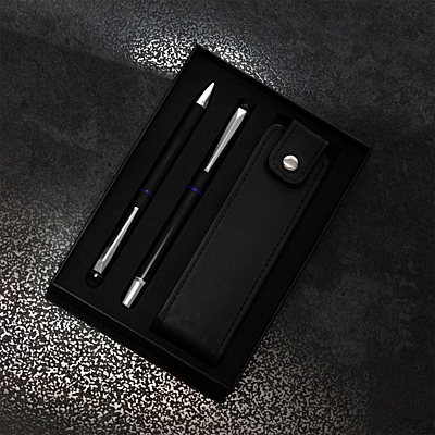 CURITIBA gift set with ball and ceramic pen and case