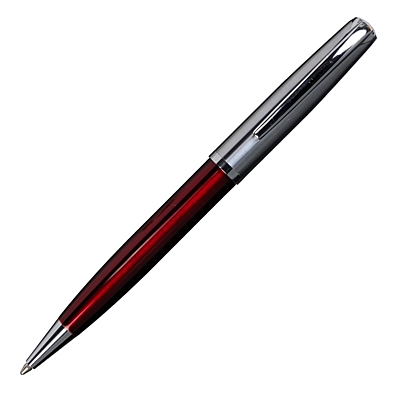 BOGOTA ballpoint pen,  maroon/silver