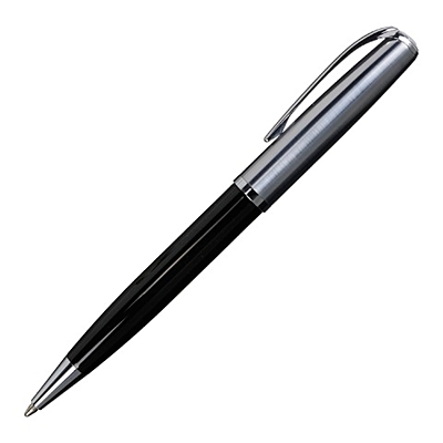 MONTEVIDEO ballpoint pen,  black/silver