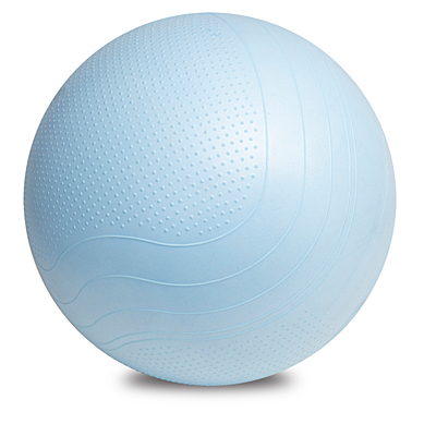 FITBALL gymnastická lopta na cvičenie, modrá