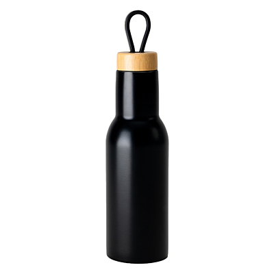 LOME 400 ml vacuum bottle, black