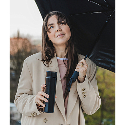 MONACO gift set with thermo mug and umbrella, mix