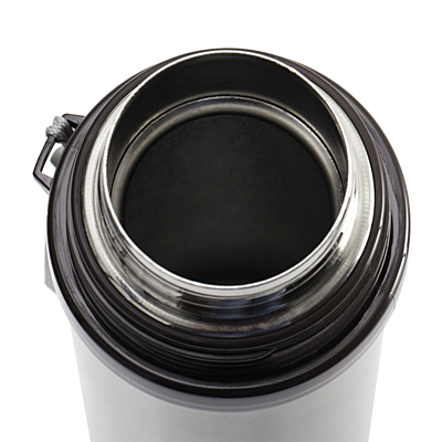PICNIC PAL thermos with mug 600 ml,  silver