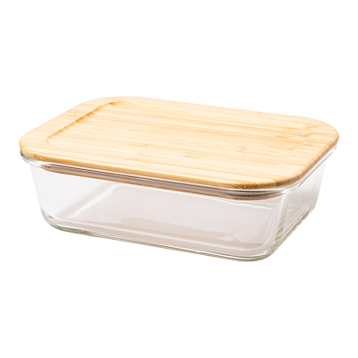 GLASIAL 1000 ml lunch box, brown