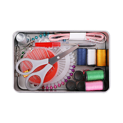 MODISTE sewing kit, silver