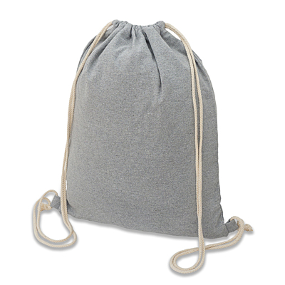 PRESTON cotton backpack, grey