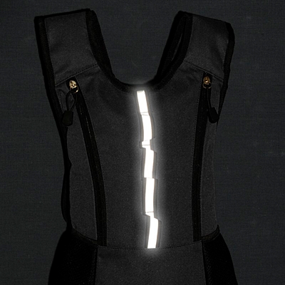 KANSAS sports backpack,  black