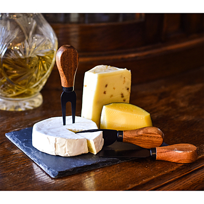 QUESO cheese set, beige