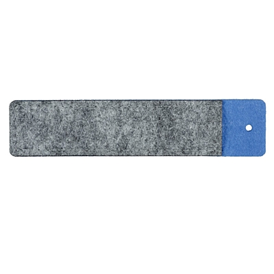 FELT pen case, blue/grey