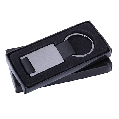BUCKLE key ring,  graphite
