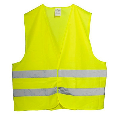 SAFETY XL reflexná vesta, žltá