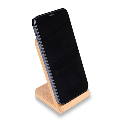 SALANTE wireless charger with mobile holder, beige