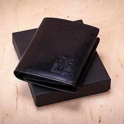 RITCH kožená peněženka,  černá