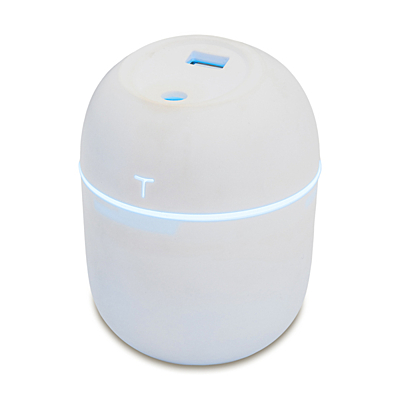MISTY humidifier with lamp, white