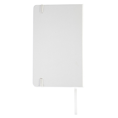 SEGOVIA notebook with clear pages 90x140 / 160 pages,  white