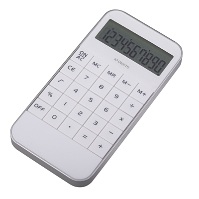 LUCENT calculator,  white