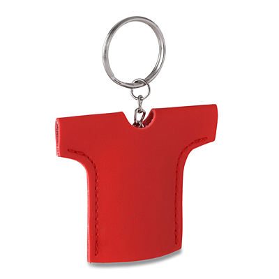 T-SHIRT key ring,  red