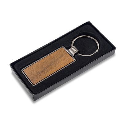 BILOXI keychain, brown