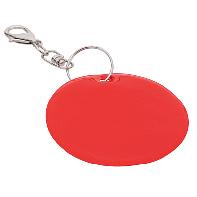 REFLECT RING reflective key ring,  red