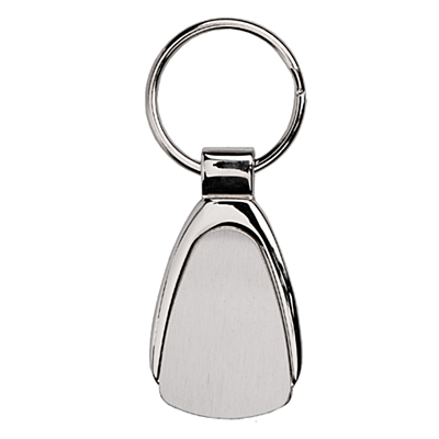 IDEA metal key ring,  silver