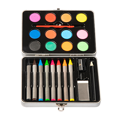 INSPIRATION painting set, silver