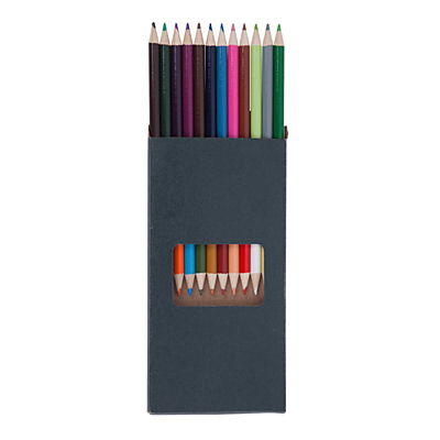 DUO set of crayons,  dark blue