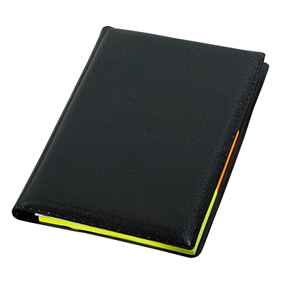 ENCHANT set of sticky notes and notebook,  black