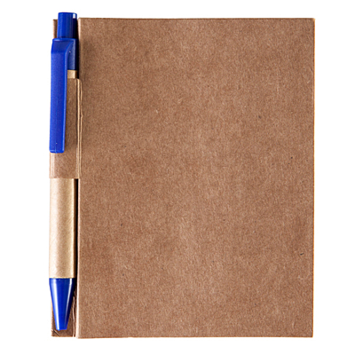 ECO LA LINEA notebook with clean pages 110x90 / 160 pages with pen