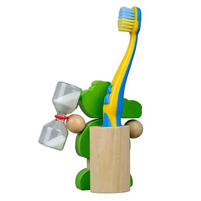 CROCO toothbrush stand,  green