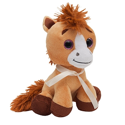 HORSE plush toy,  brown